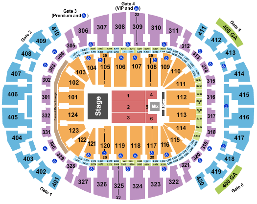 Kaseya Center Ricardo Arjona Seating Chart